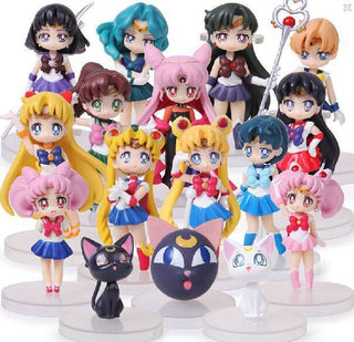4Styles Can Choose Sailor Moon Figures With Box - TeeAmazing