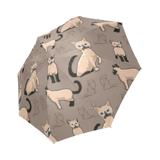 Tonkinese Cat Foldable Umbrella - TeeAmazing
