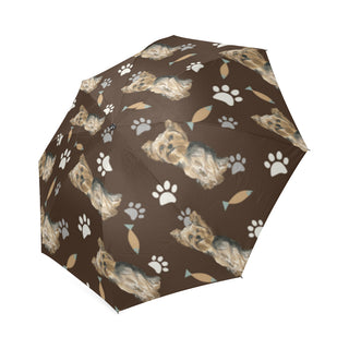 Yorkshire Terrier Water Colour Pattern No.1 Foldable Umbrella - TeeAmazing