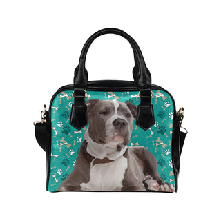 Staffordshire Bull Terrier Shoulder Handbag - TeeAmazing