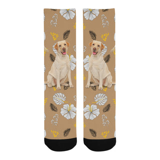 Labrador Retriever Lover Trouser Socks - TeeAmazing