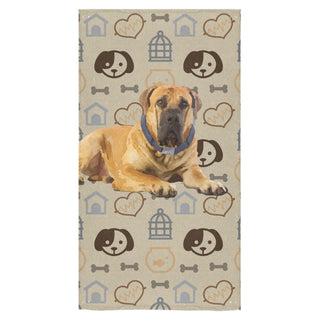 English Mastiff Dog Bath Towel 30"x56" - TeeAmazing