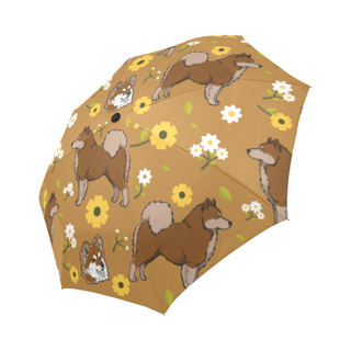 Eurasier Flower Auto-Foldable Umbrella - TeeAmazing