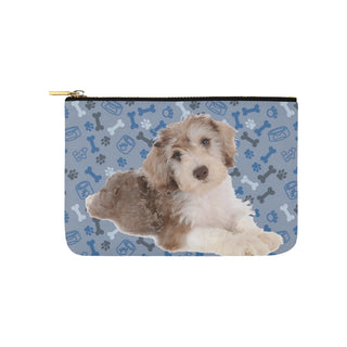 Schnoodle Dog Carry-All Pouch 9.5x6 - TeeAmazing