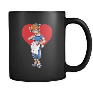 Lucy's Heart Mugs & Coffee Cups - TeeAmazing