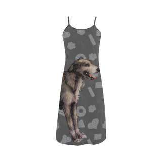 Irish Wolfhound Dog Alcestis Slip Dress - TeeAmazing