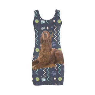 Irish Setter Dog Medea Vest Dress - TeeAmazing