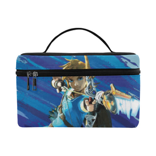 Link with Arrow Cosmetic Bag/Large - TeeAmazing