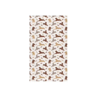 Labrador Retriever Pattern Custom Towel 16x28 - TeeAmazing