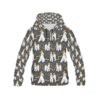 Wire Hair Fox Terrier All Over Print Hoodie for Men - TeeAmazing
