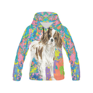 Cavalier King Charles Spaniel Water Colour No.2 All Over Print Hoodie for Women - TeeAmazing