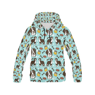 Bernese Mountain Pattern All Over Print Hoodie for Men - TeeAmazing