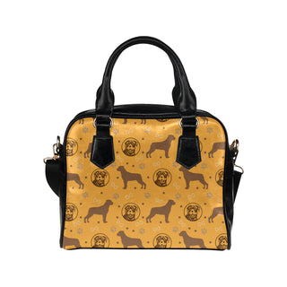 Rottweiler Pattern Shoulder Handbag - TeeAmazing