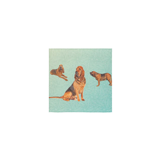 Bloodhound Lover Square Towel 13x13 - TeeAmazing