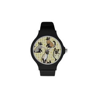 Siamese Unisex Round Plastic Watch - TeeAmazing