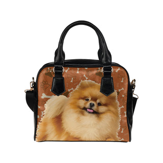 Pomeranian Dog Shoulder Handbag - TeeAmazing