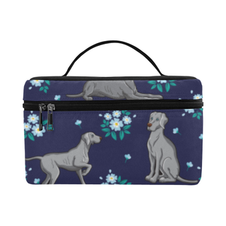 Coonhound Flower Cosmetic Bag/Large - TeeAmazing
