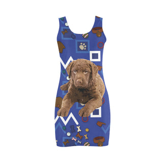 Chesapeake Bay Retriever Dog Medea Vest Dress - TeeAmazing