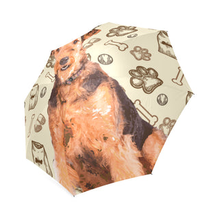 Airedale Terrier Foldable Umbrella - TeeAmazing
