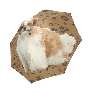 Maltese Shih Tzu Dog Foldable Umbrella - TeeAmazing