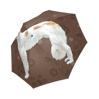Borzoi Dog Foldable Umbrella - TeeAmazing