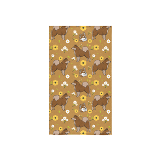 Eurasier Flower Custom Towel 16"x28" - TeeAmazing