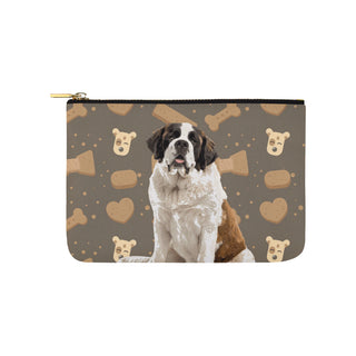 St. Bernard Dog Carry-All Pouch 9.5x6 - TeeAmazing
