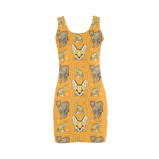 Savannah Cat Medea Vest Dress - TeeAmazing