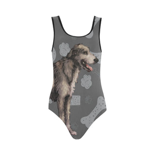 Irish Wolfhound Dog Vest One Piece Swimsuit - TeeAmazing