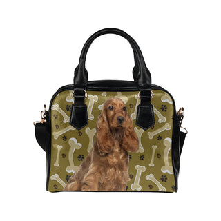 Cocker Spaniel Dog Shoulder Handbag - TeeAmazing