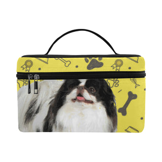 Japanese Chin Dog Cosmetic Bag/Large - TeeAmazing