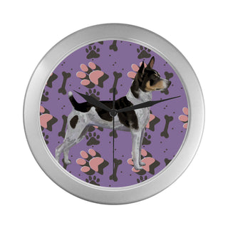 Rat Terrier Silver Color Wall Clock - TeeAmazing