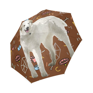 Great Pyrenees Dog Foldable Umbrella - TeeAmazing