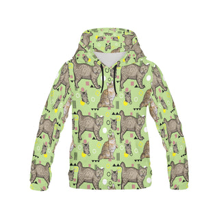American Bobtail All Over Print Hoodie for Women - TeeAmazing
