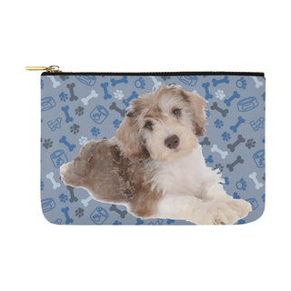 Schnoodle Dog Carry-All Pouch 12.5x8.5 - TeeAmazing