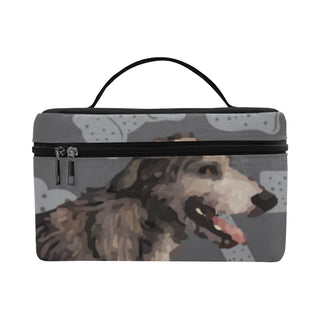 Irish Wolfhound Dog Cosmetic Bag/Large - TeeAmazing