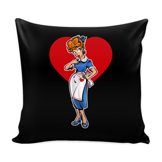 Lucy's Heart Pillow Cover Accessories - TeeAmazing