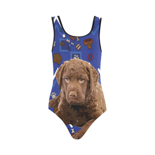 Chesapeake Bay Retriever Dog Vest One Piece Swimsuit - TeeAmazing