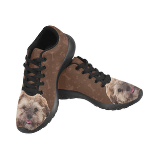 Shih-poo Dog Black Sneakers Size 13-15 for Men - TeeAmazing