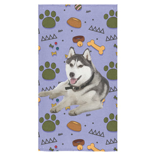 Siberian Husky Dog Bath Towel 30"x56" - TeeAmazing