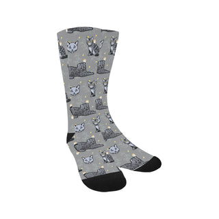 Highlander Cat Trouser Socks - TeeAmazing