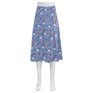 German Shorthaired Pointer Pattern Mnemosyne Women's Crepe Skirt - TeeAmazing