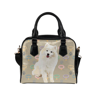 American Eskimo Dog Shoulder Handbag - TeeAmazing