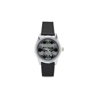 Totoro Pattern Kid's Stainless Steel Leather Strap Watch - TeeAmazing