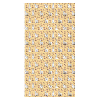 Afghan Hound Pattern Bath Towel 30"x56" - TeeAmazing