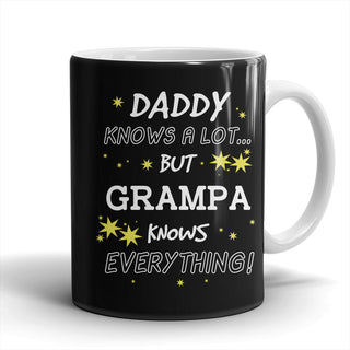 Grampa Knows Everything Mug - Grampa Mug - TeeAmazing