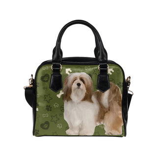 Lhasa Apso Dog Shoulder Handbag - TeeAmazing