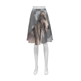 Irish Wolfhound Dog Athena Women's Short Skirt - TeeAmazing