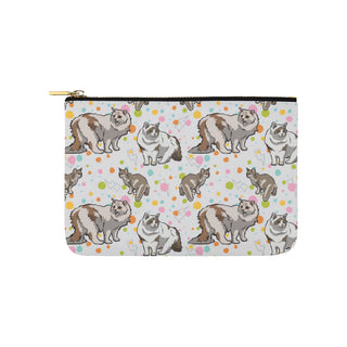 Ragamuffin Cat Carry-All Pouch 9.5x6 - TeeAmazing