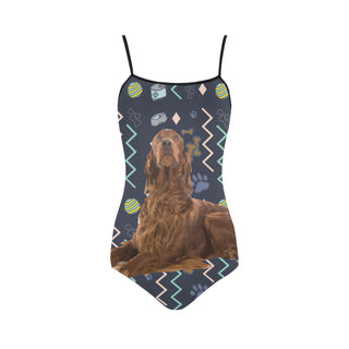 Irish Setter Dog Strap Swimsuit - TeeAmazing